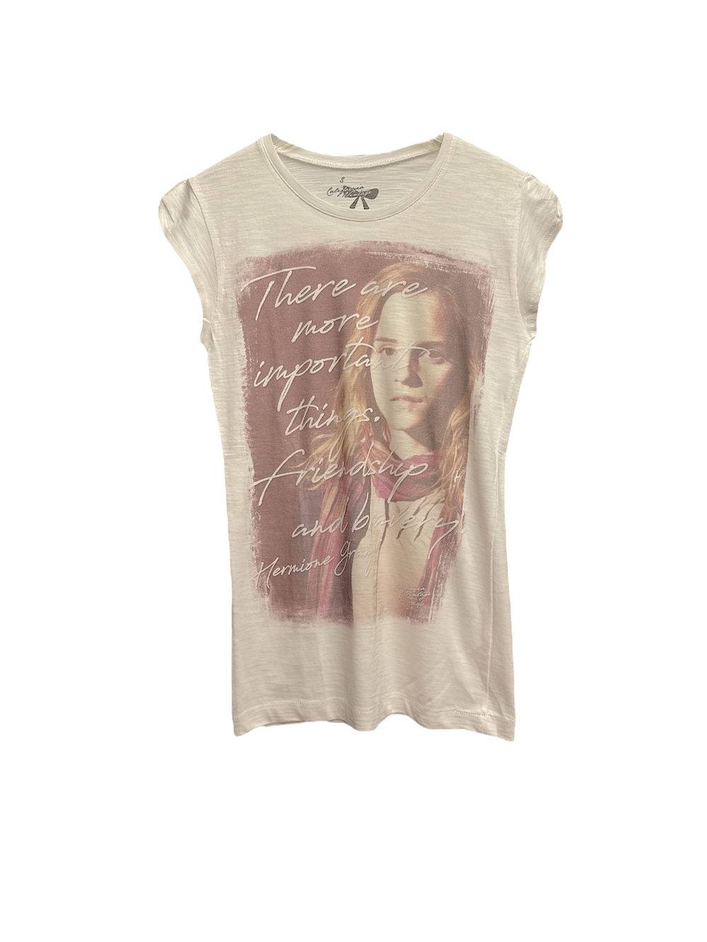 California Vintage important tings white t-shirt