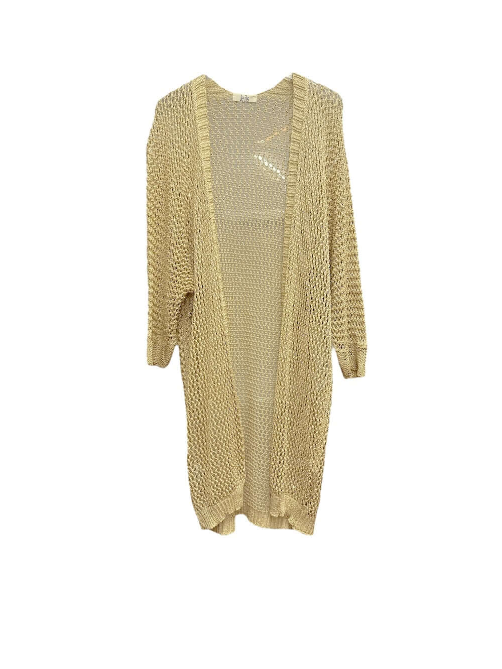 Le îls gold long cardigan