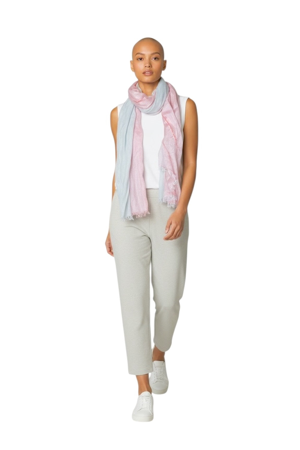 Susy Mix coral scarf
