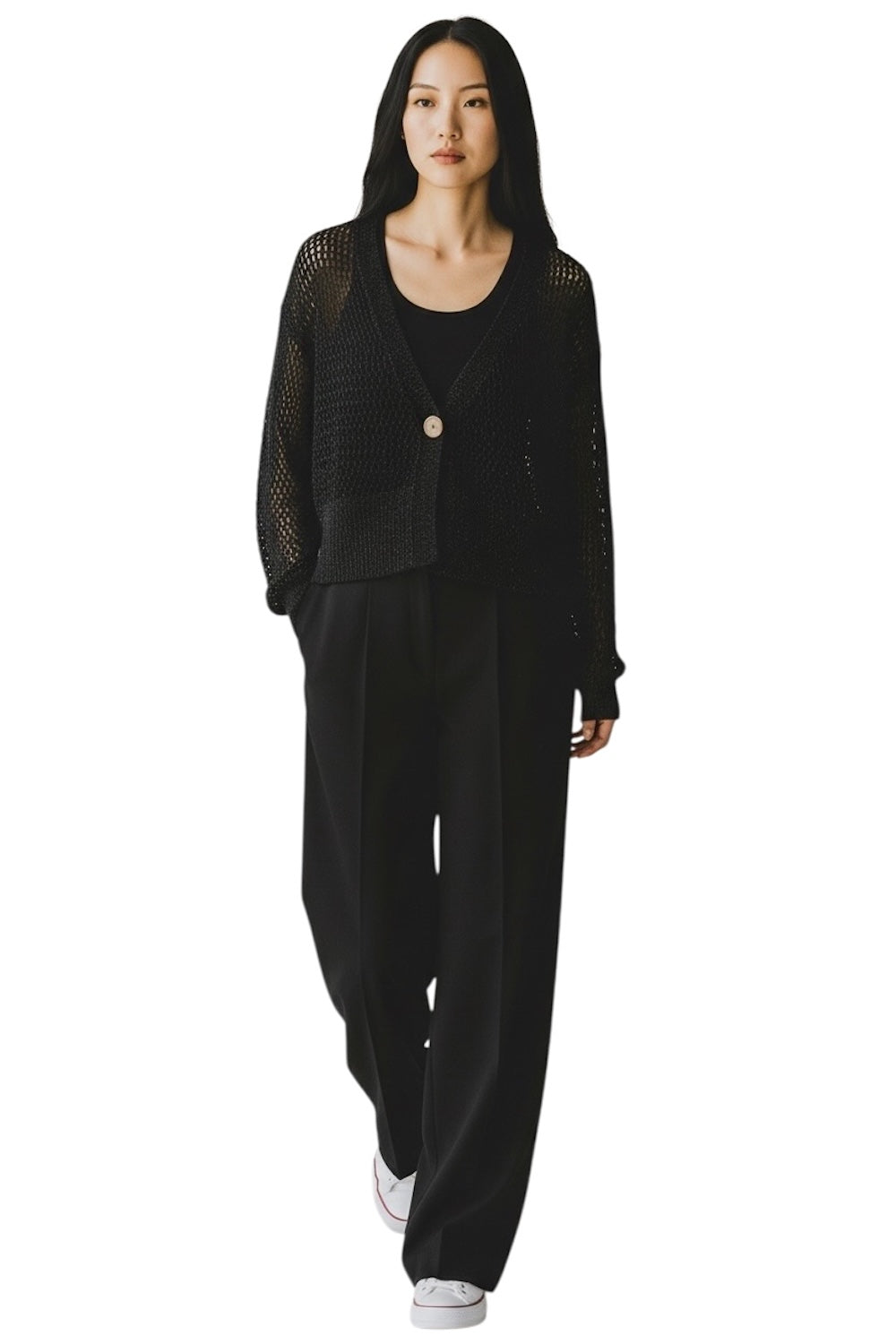 Le îls black cardigan