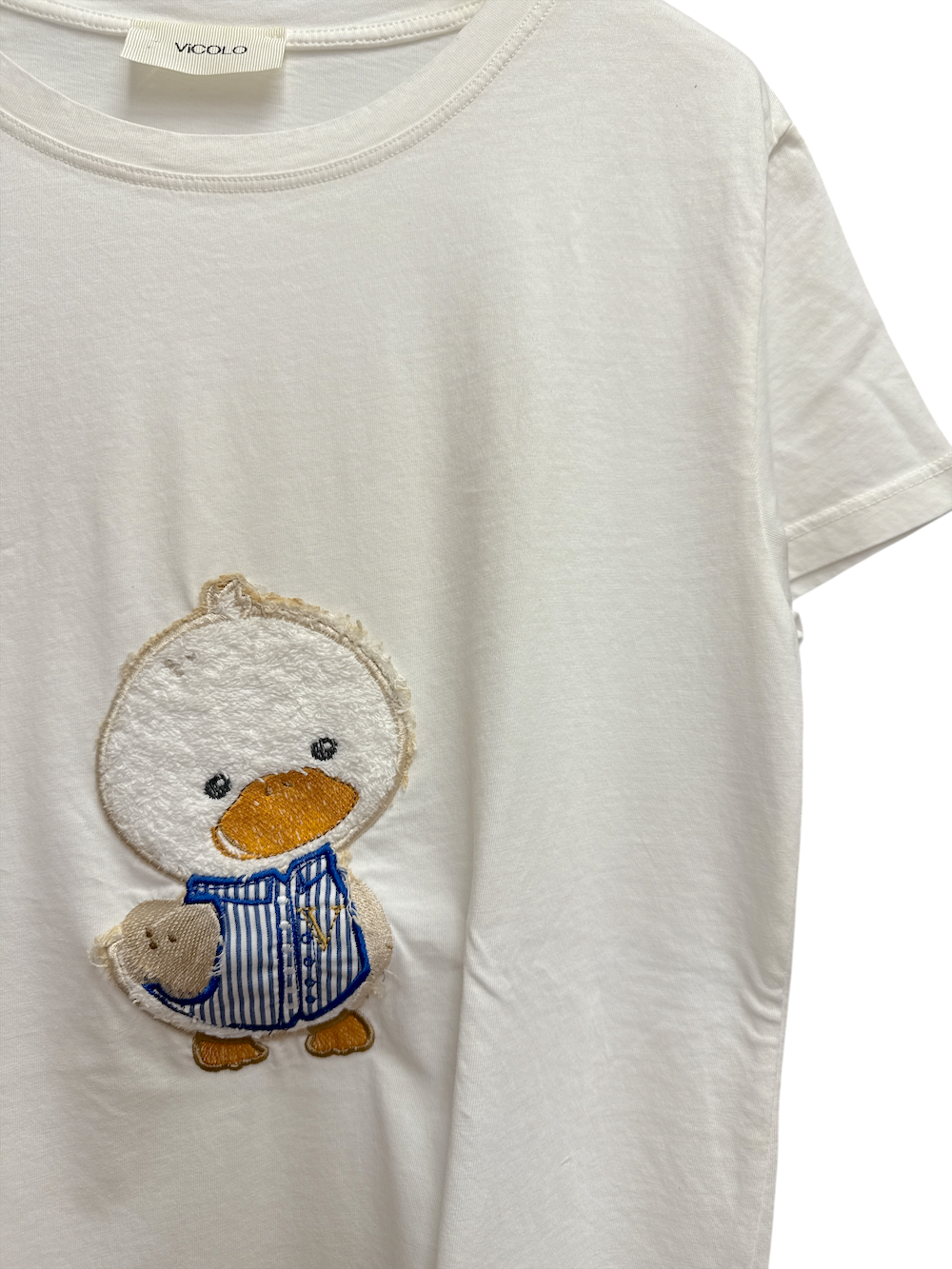 Vicolo flüchtet weißes T-Shirt