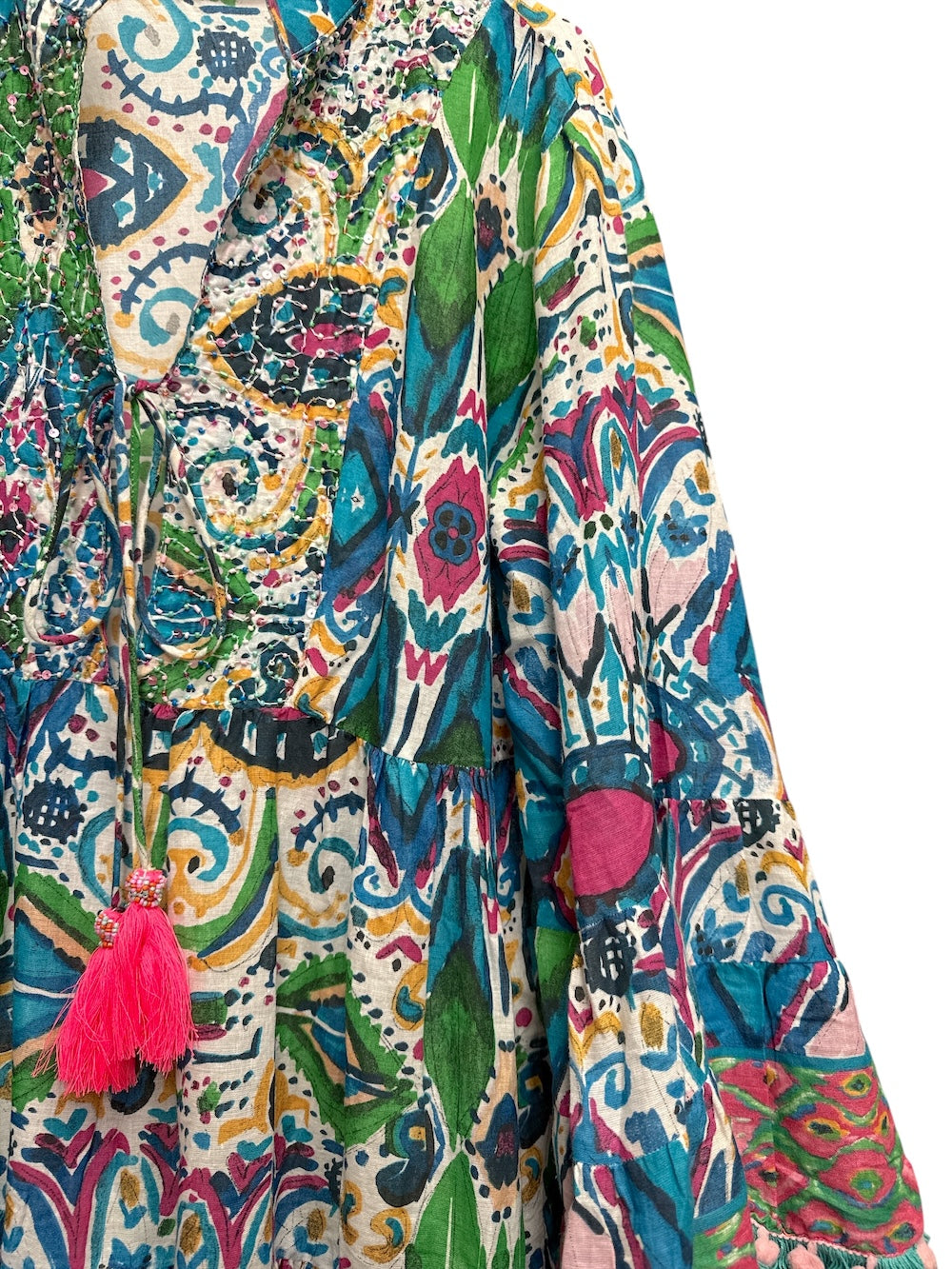 Abito indiano multicolore