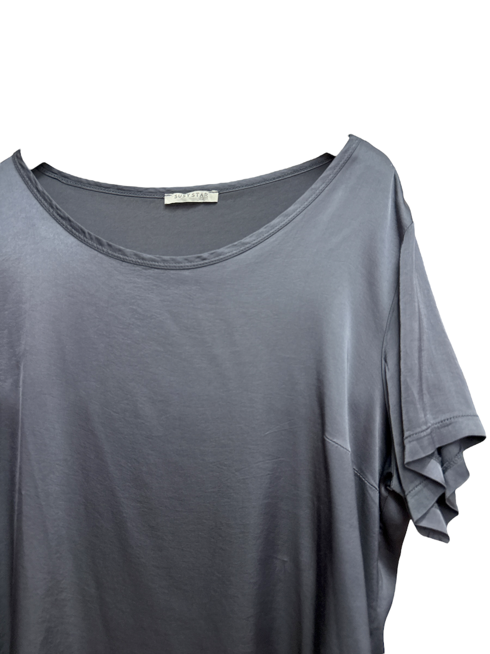 Susy Star graues Tinten-Oversize-Shirt