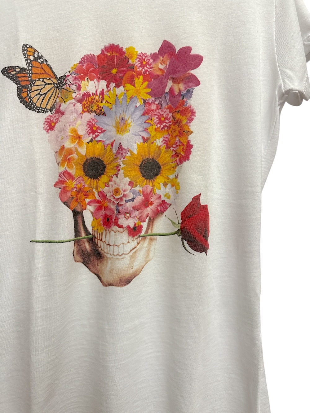 Chiaroscuro white organic t-shirt