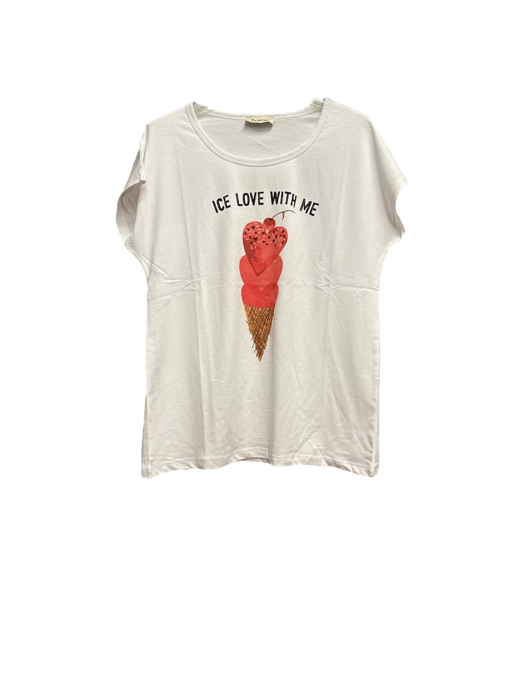 Dixie white t-shirt