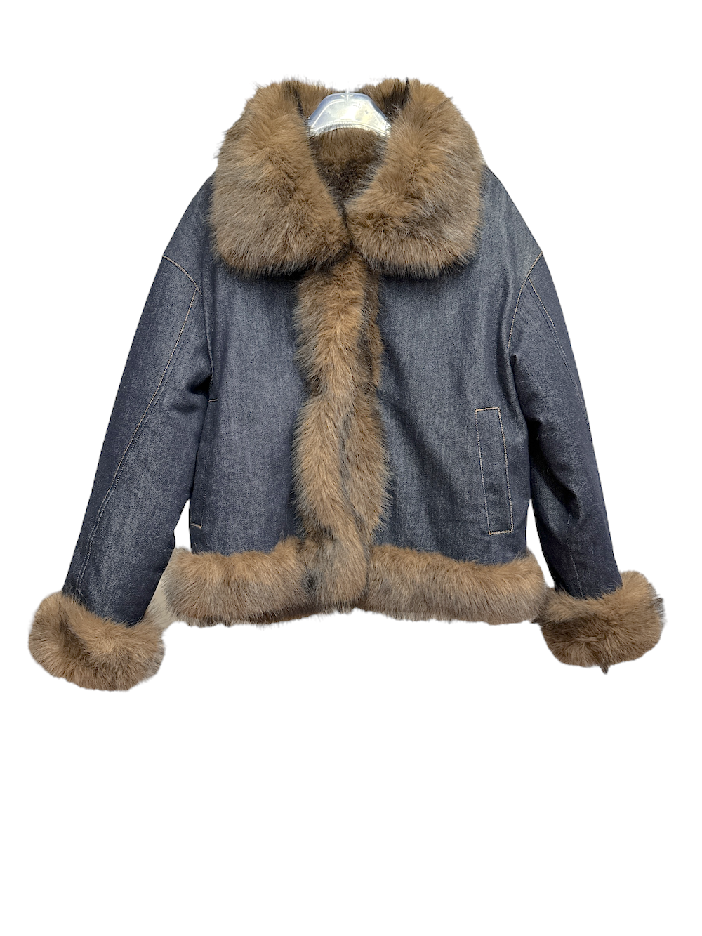 Vicolo blue brown jackets