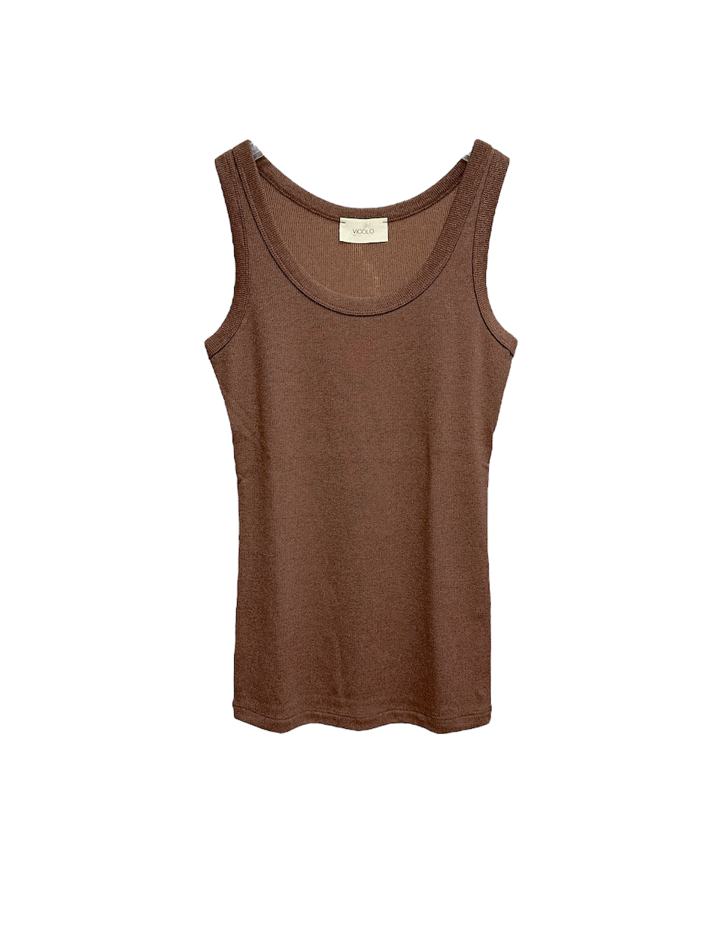 Top glitterato marrone Vicolo