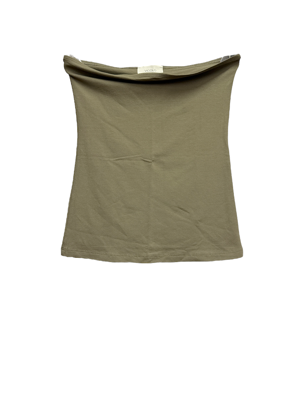 Vicolo green wide band top