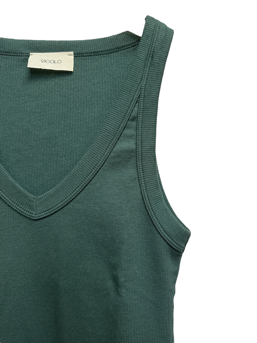 Vicolo dark green top
