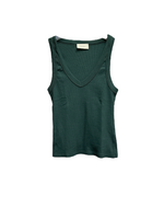 Vicolo dark green top
