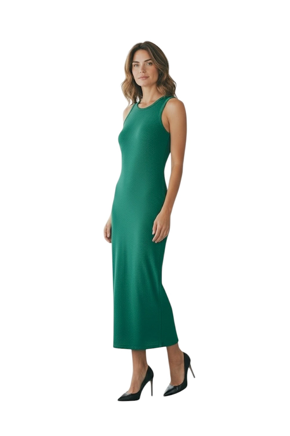 Vicolo emerald green dress
