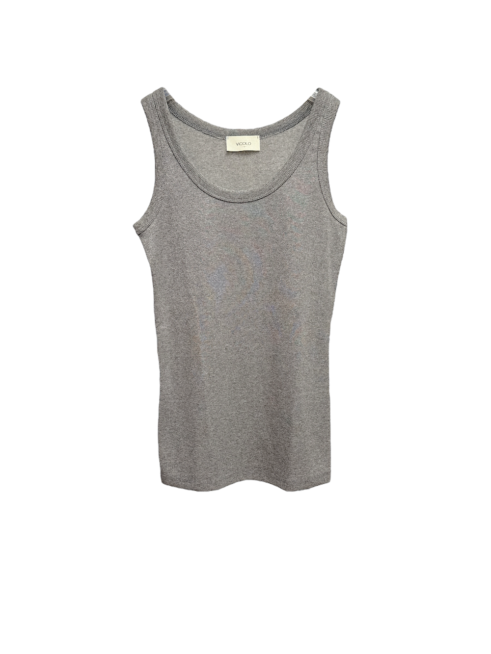 Vicolo grey glitter top