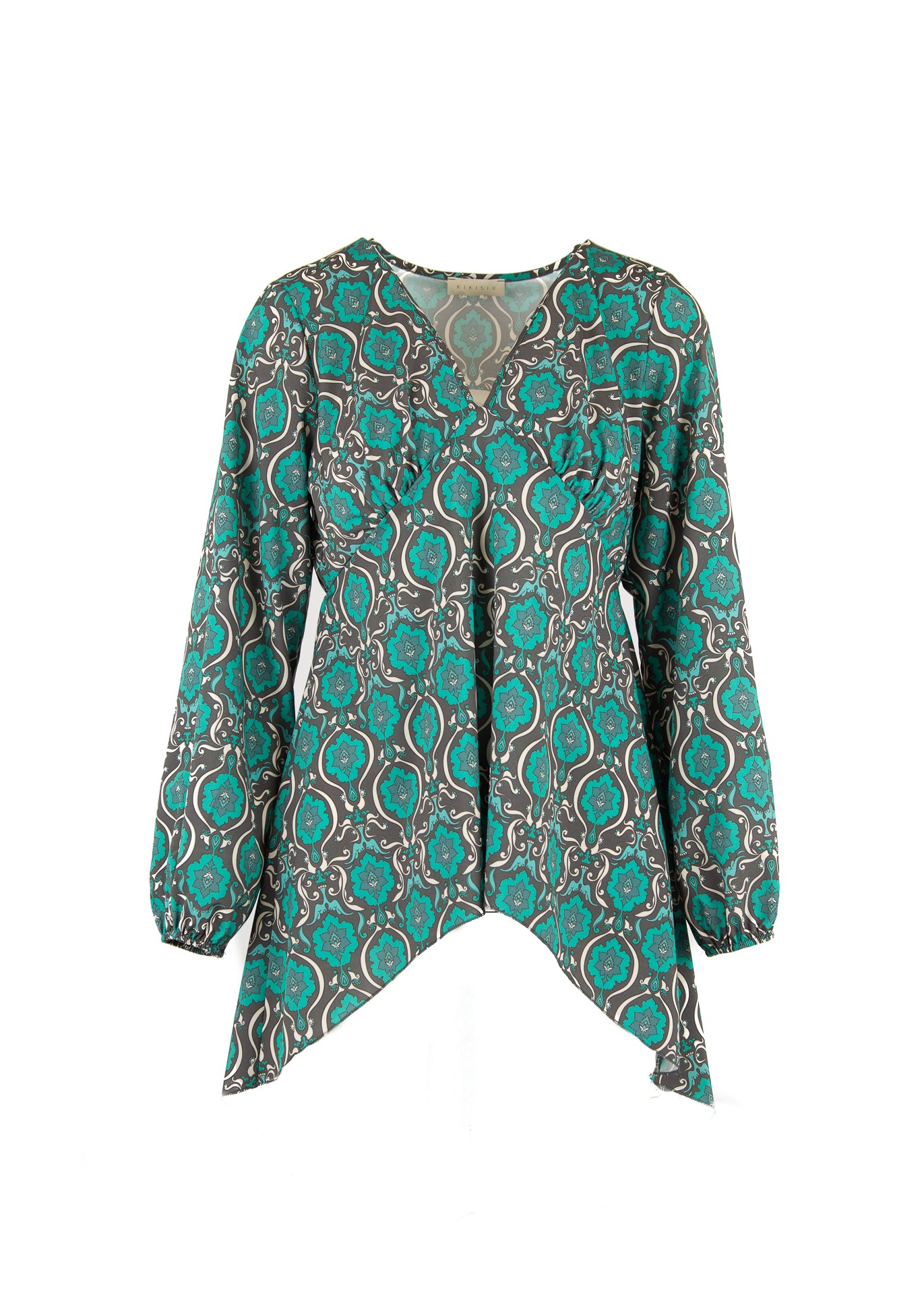 Maglietta verde fango Kikisix