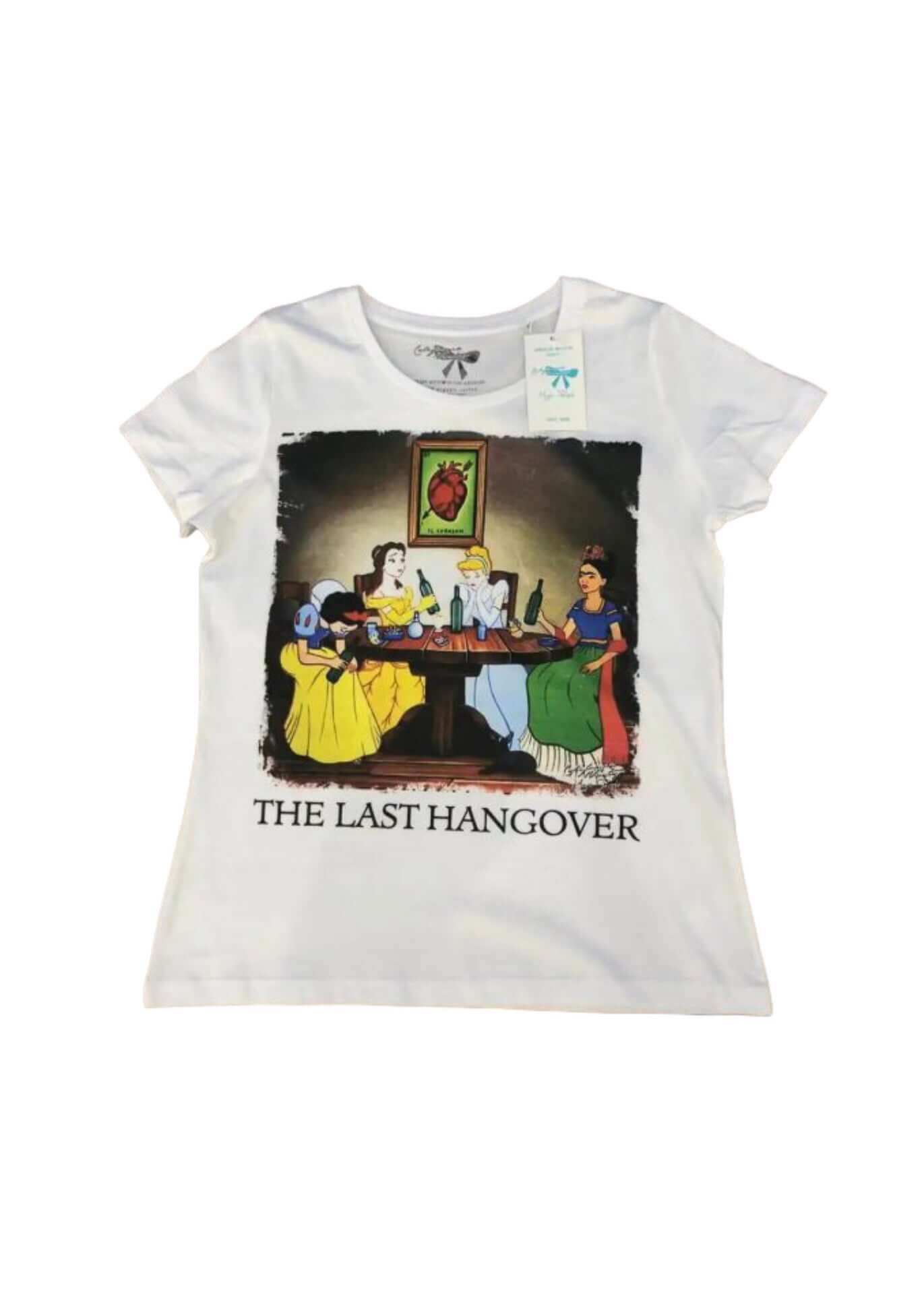 California Vintage the last hangover white t-shirt