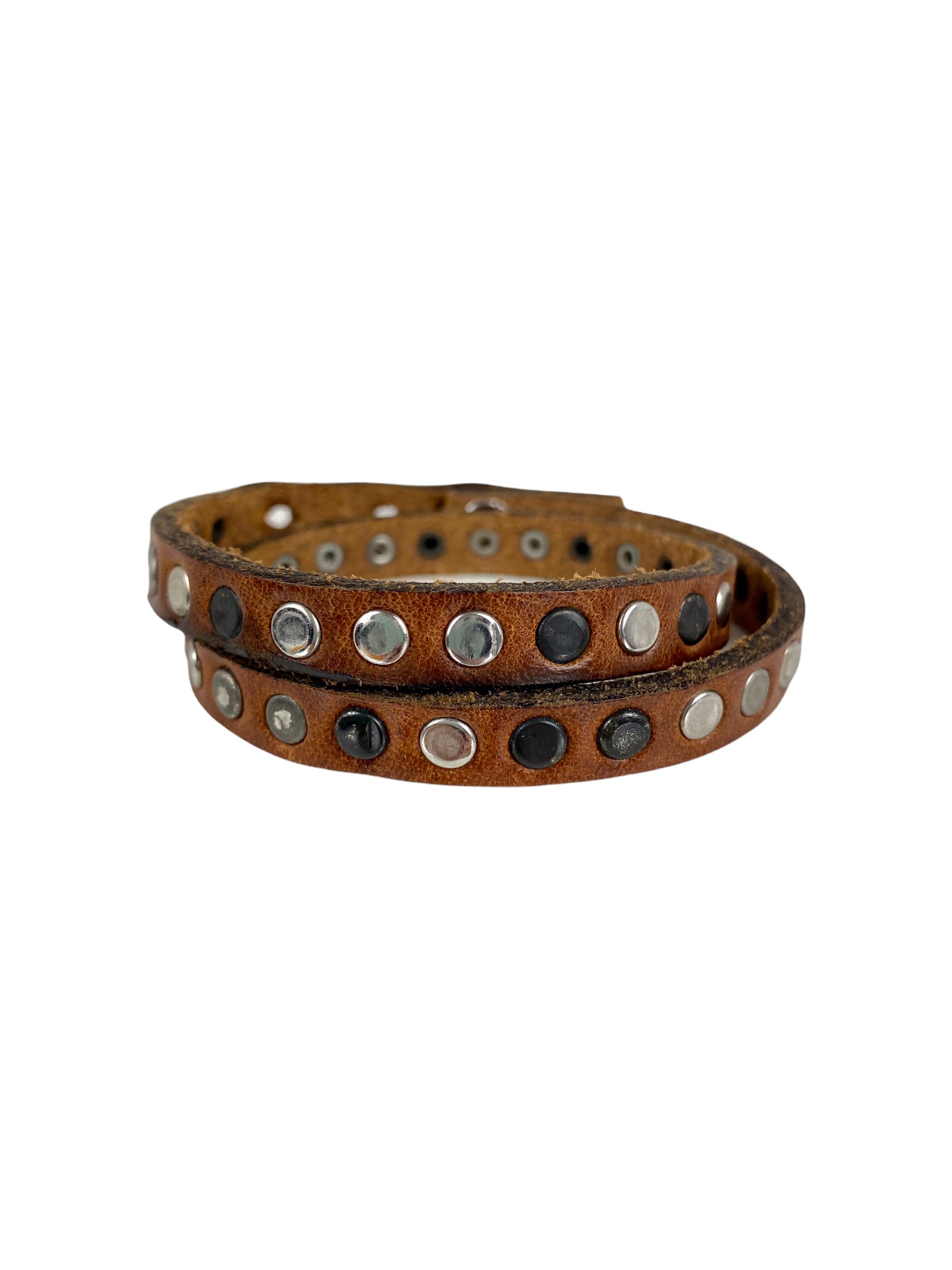 DA.D brown bracelet two turns
