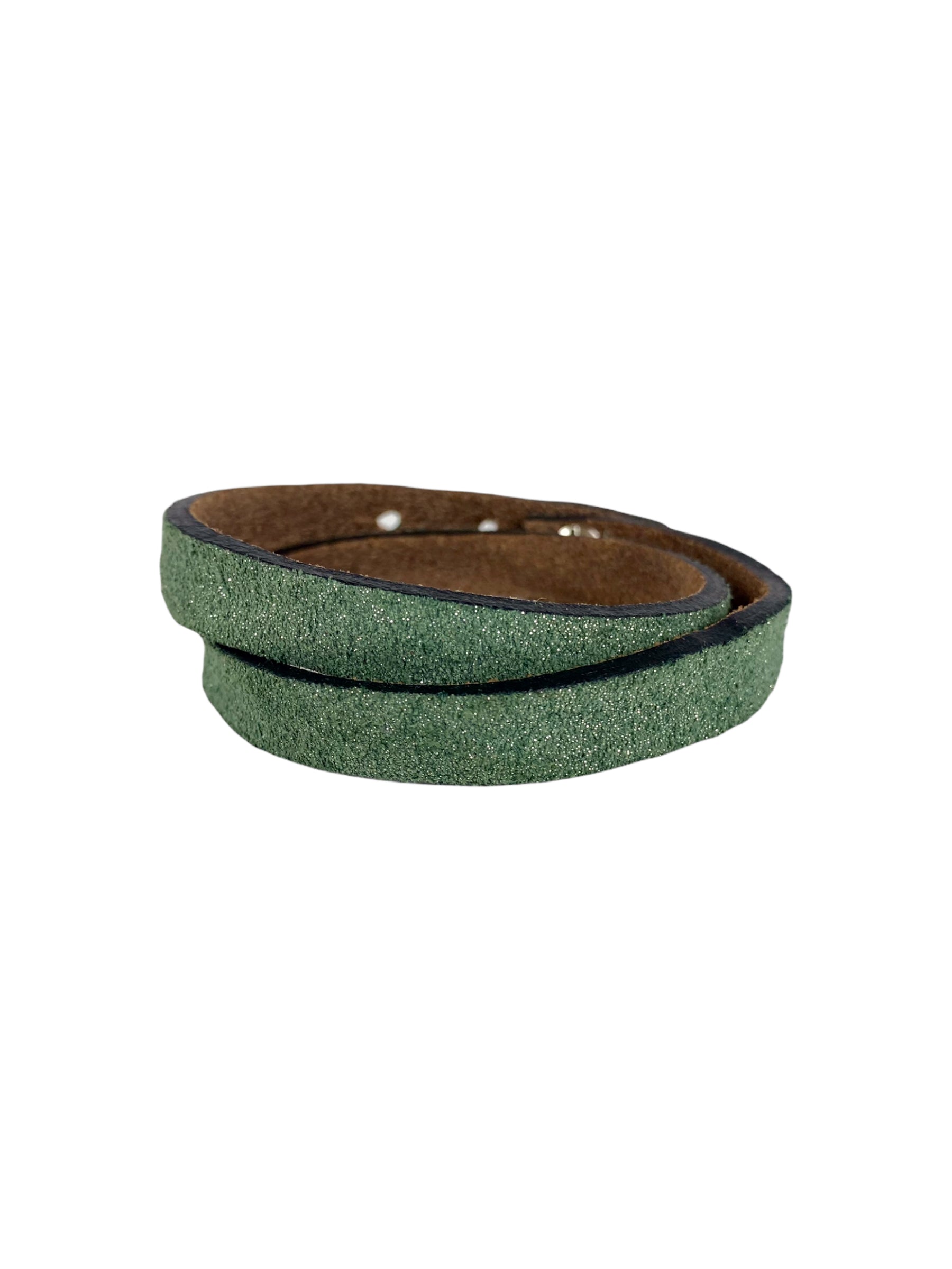 DA.D green bracelet two turns
