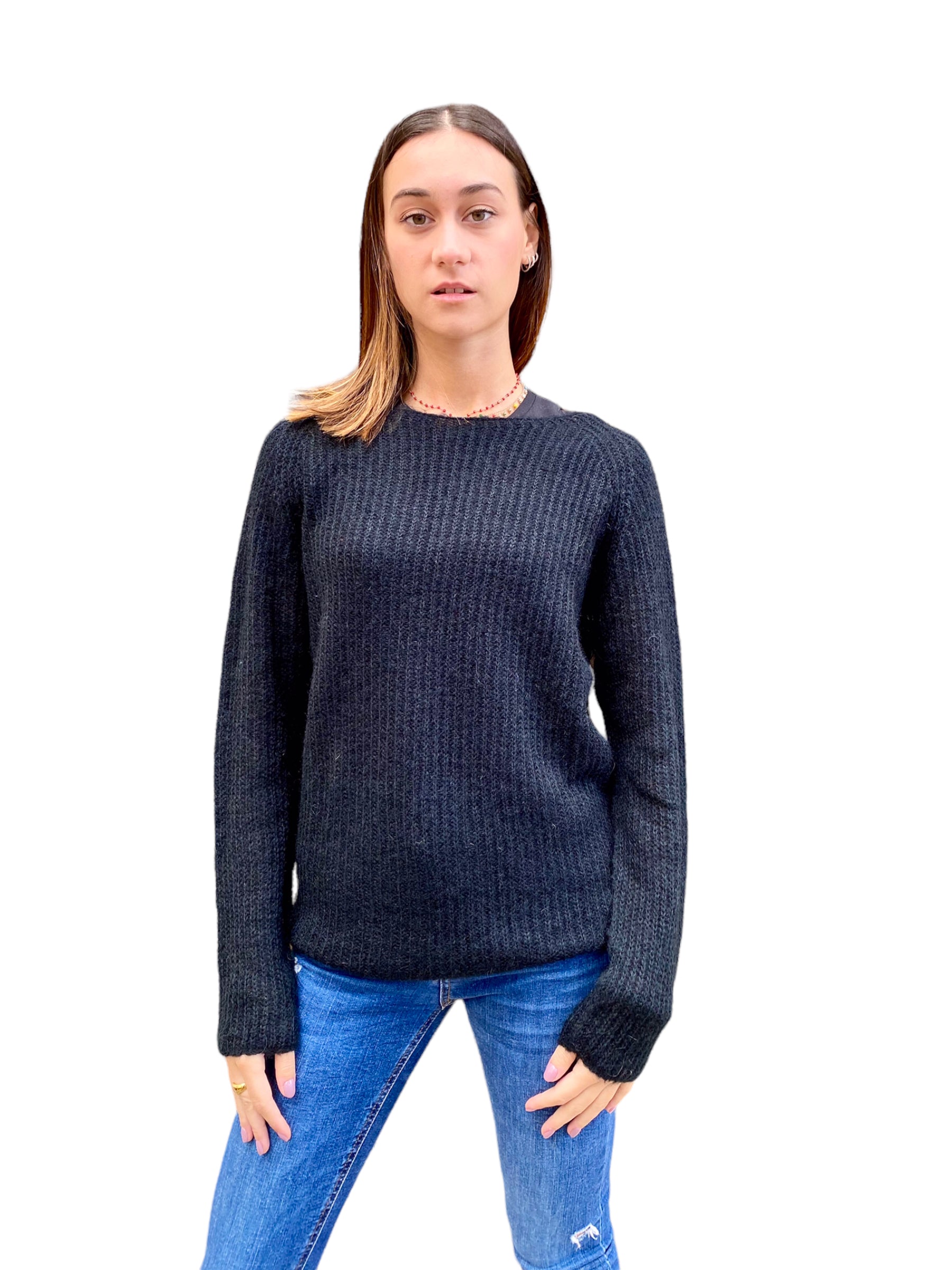 Kontatto black pullover