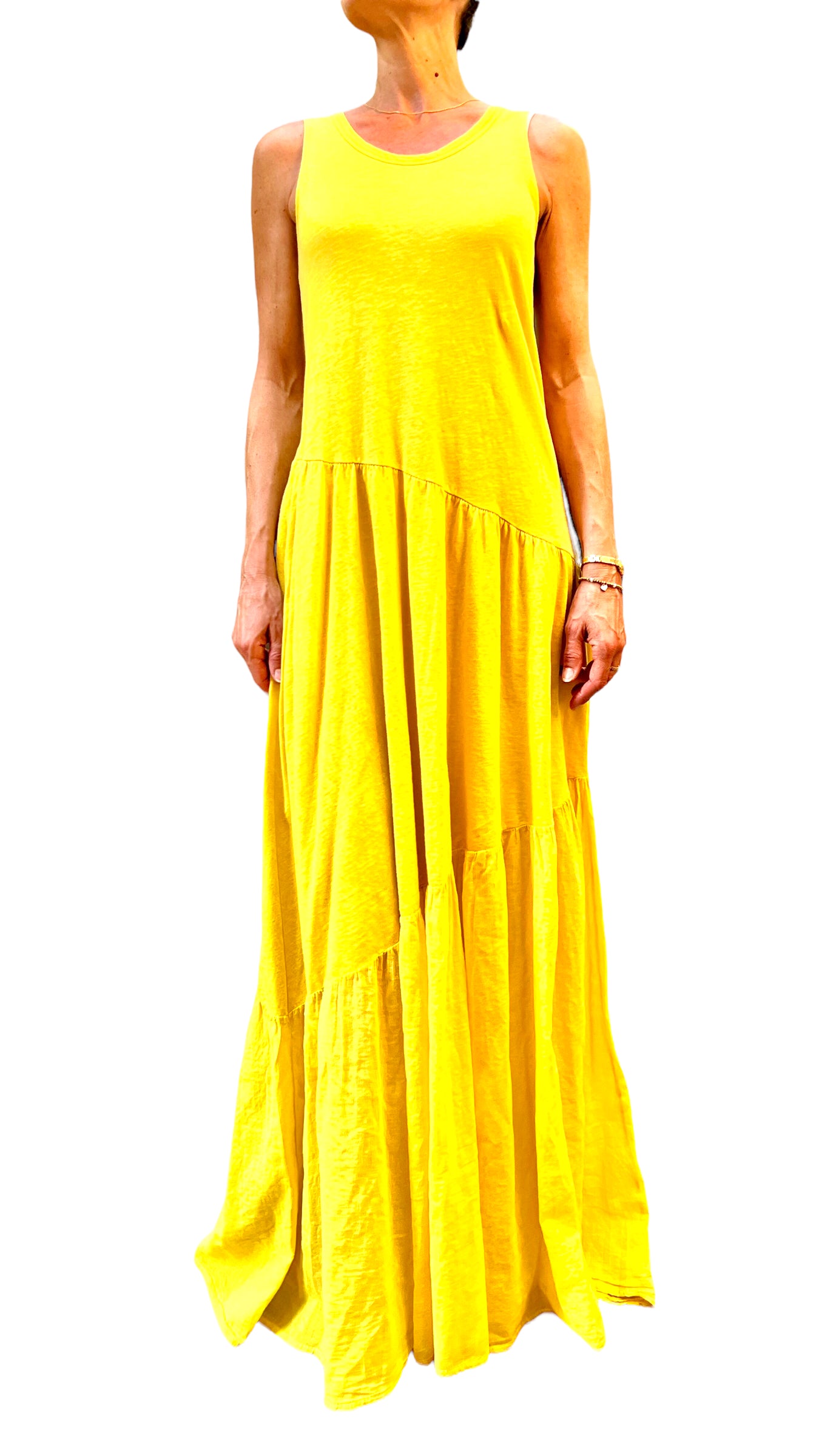 Kontatto yellow dress
