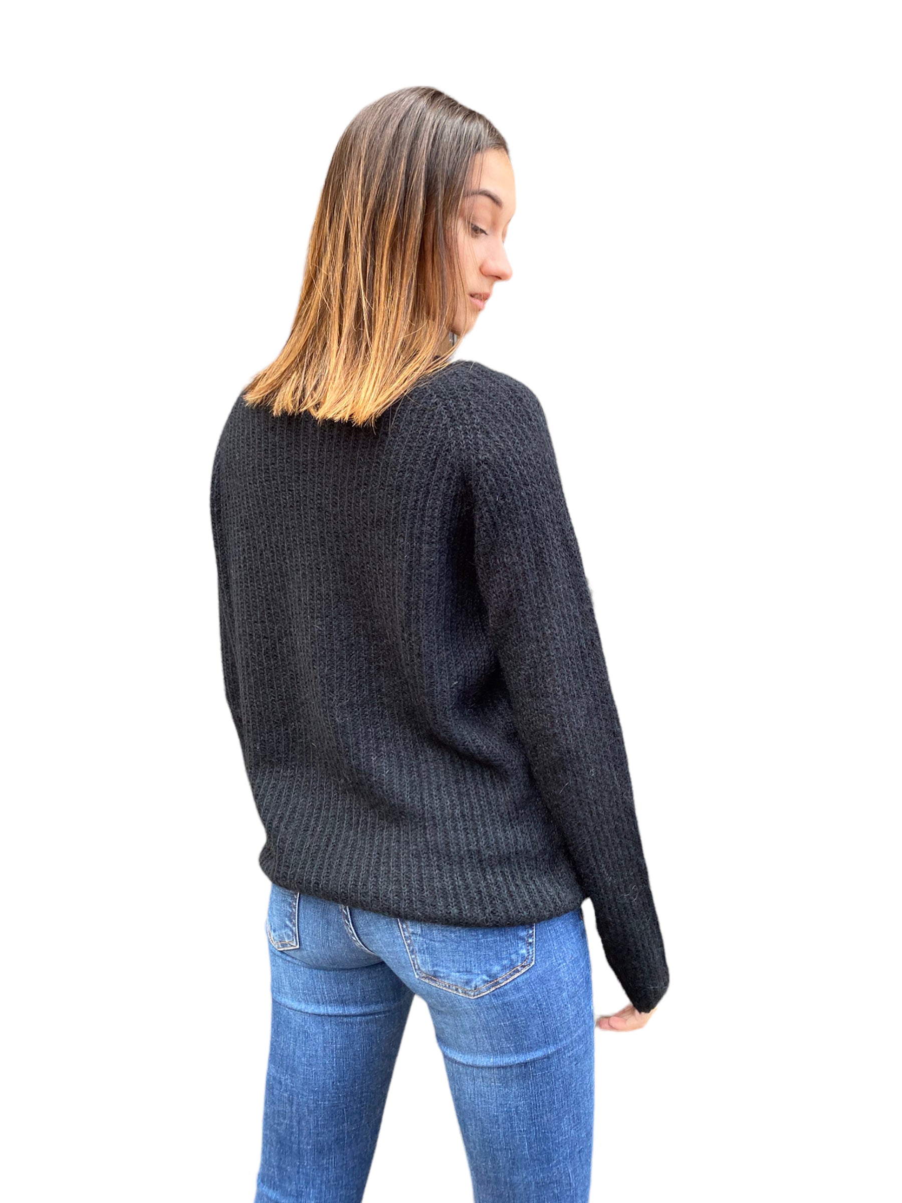 Kontatto black pullover