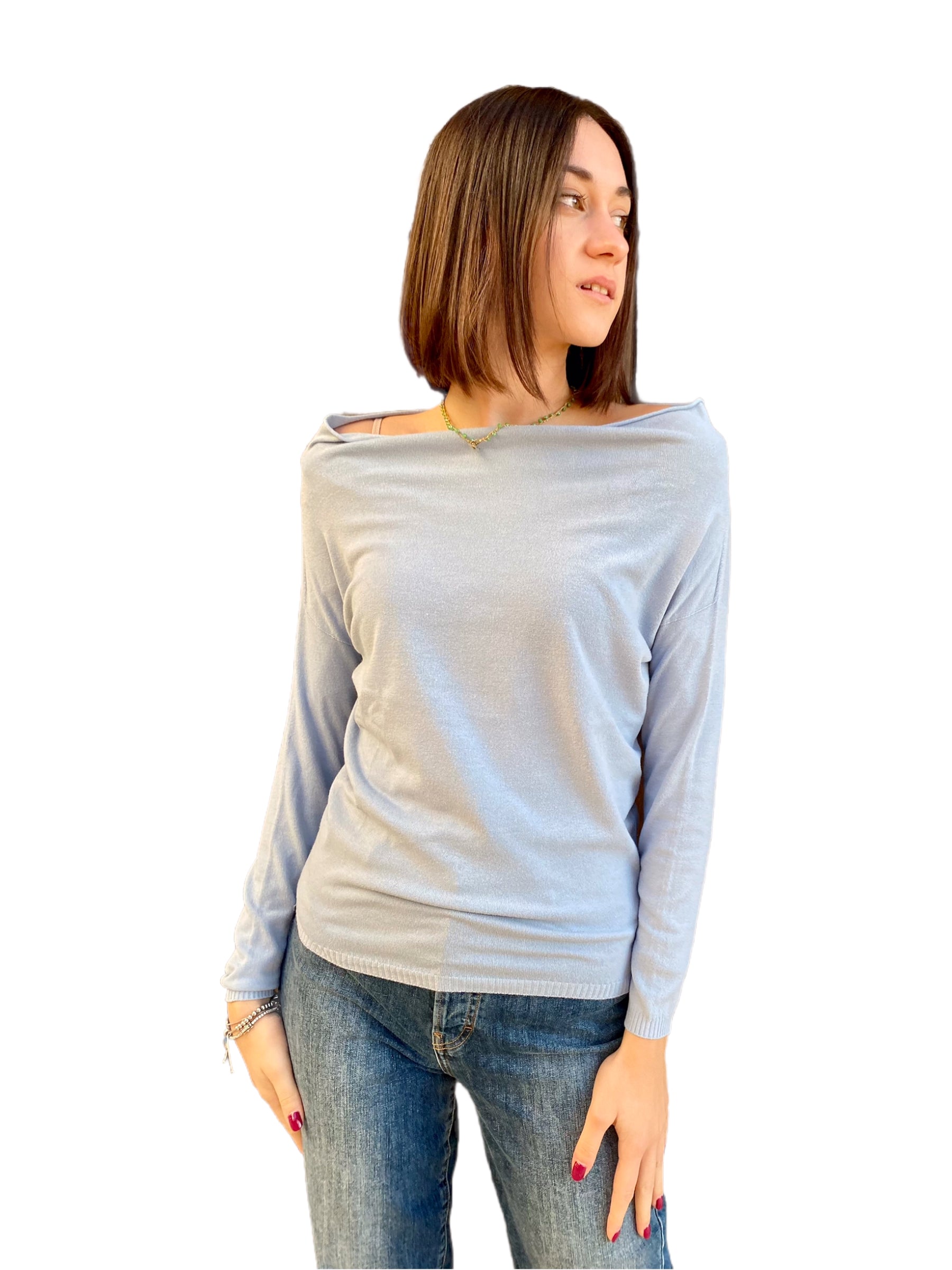 Kontatto light blue pullover