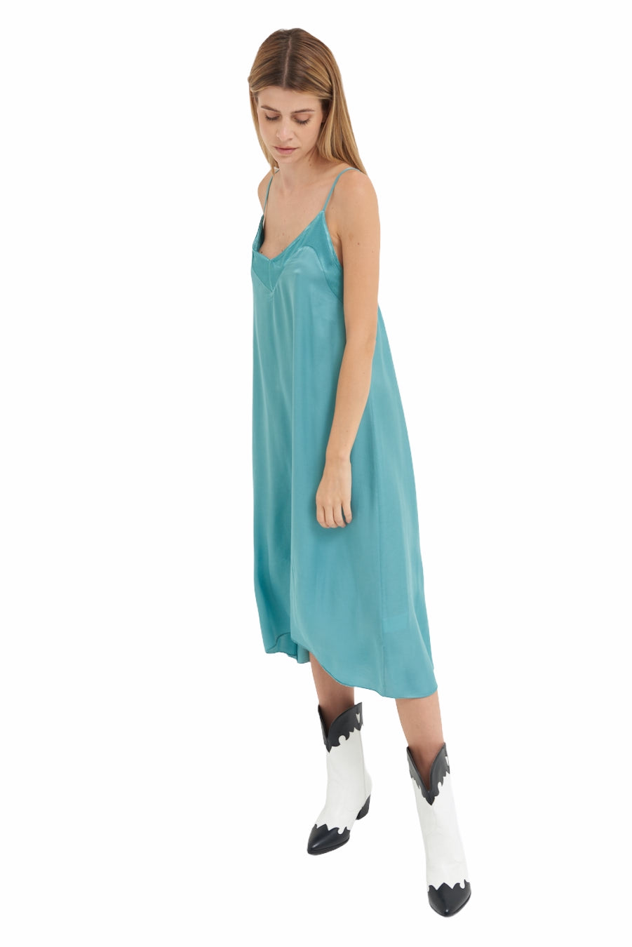Kikisix mint short dress