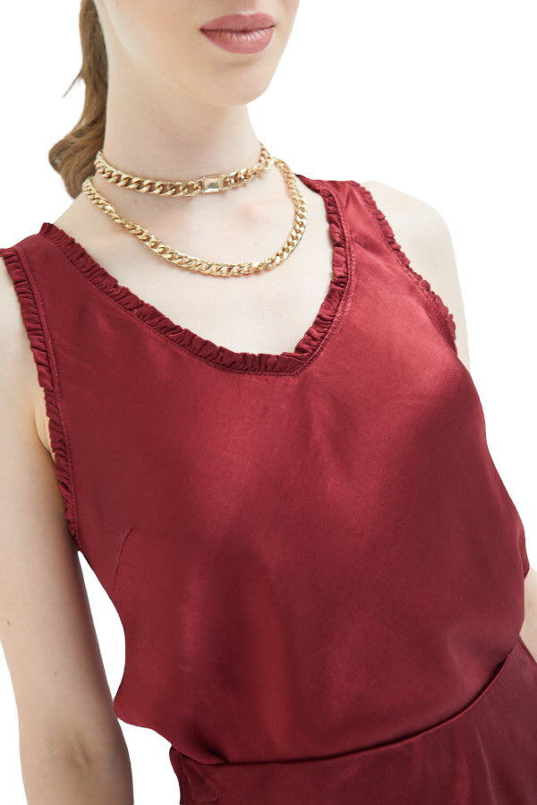 Kikisix bordeaux top