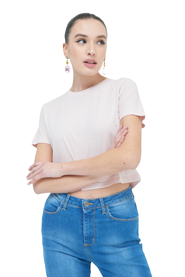 Kikisix light pink t-shirt