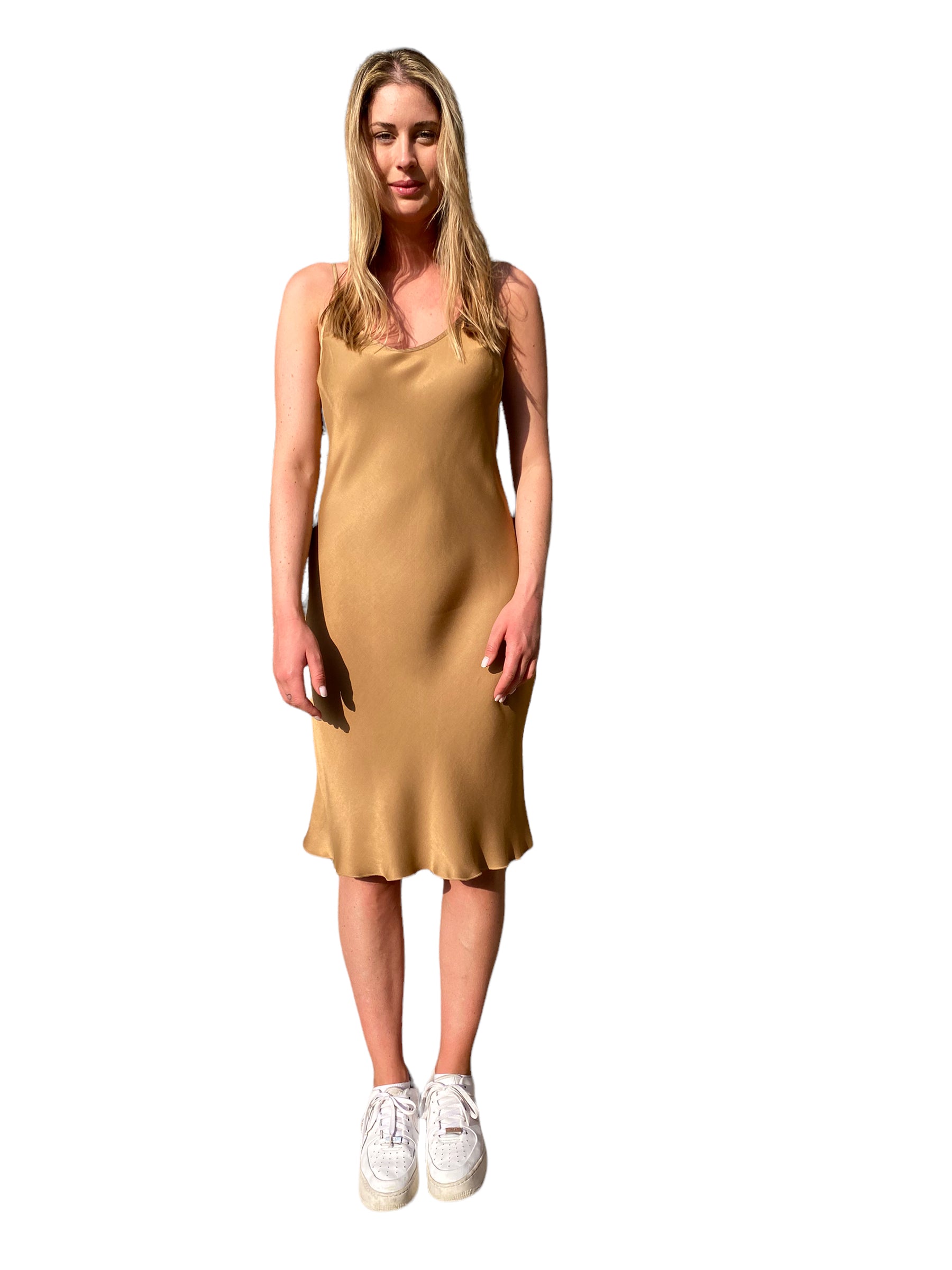 Dixie camel dress
