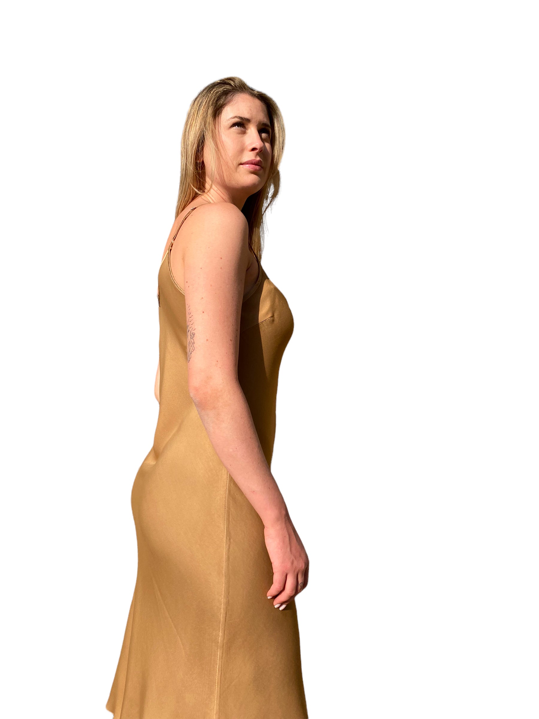 Dixie camel dress