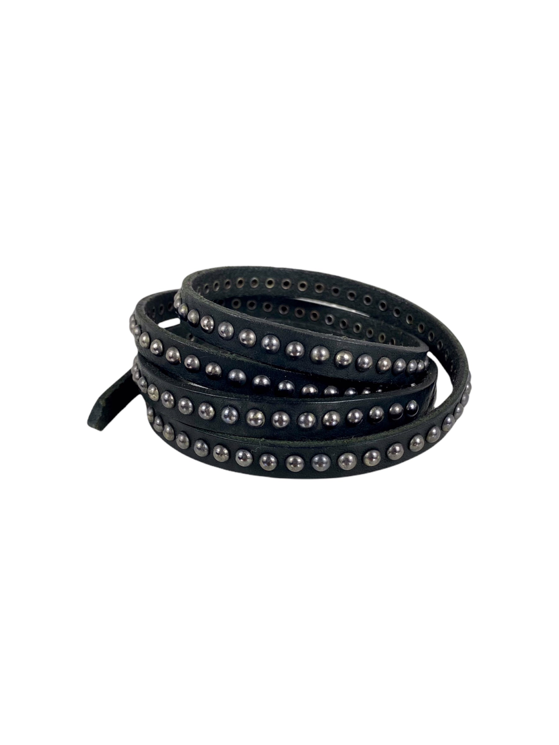 DA.D black bracelet five turns