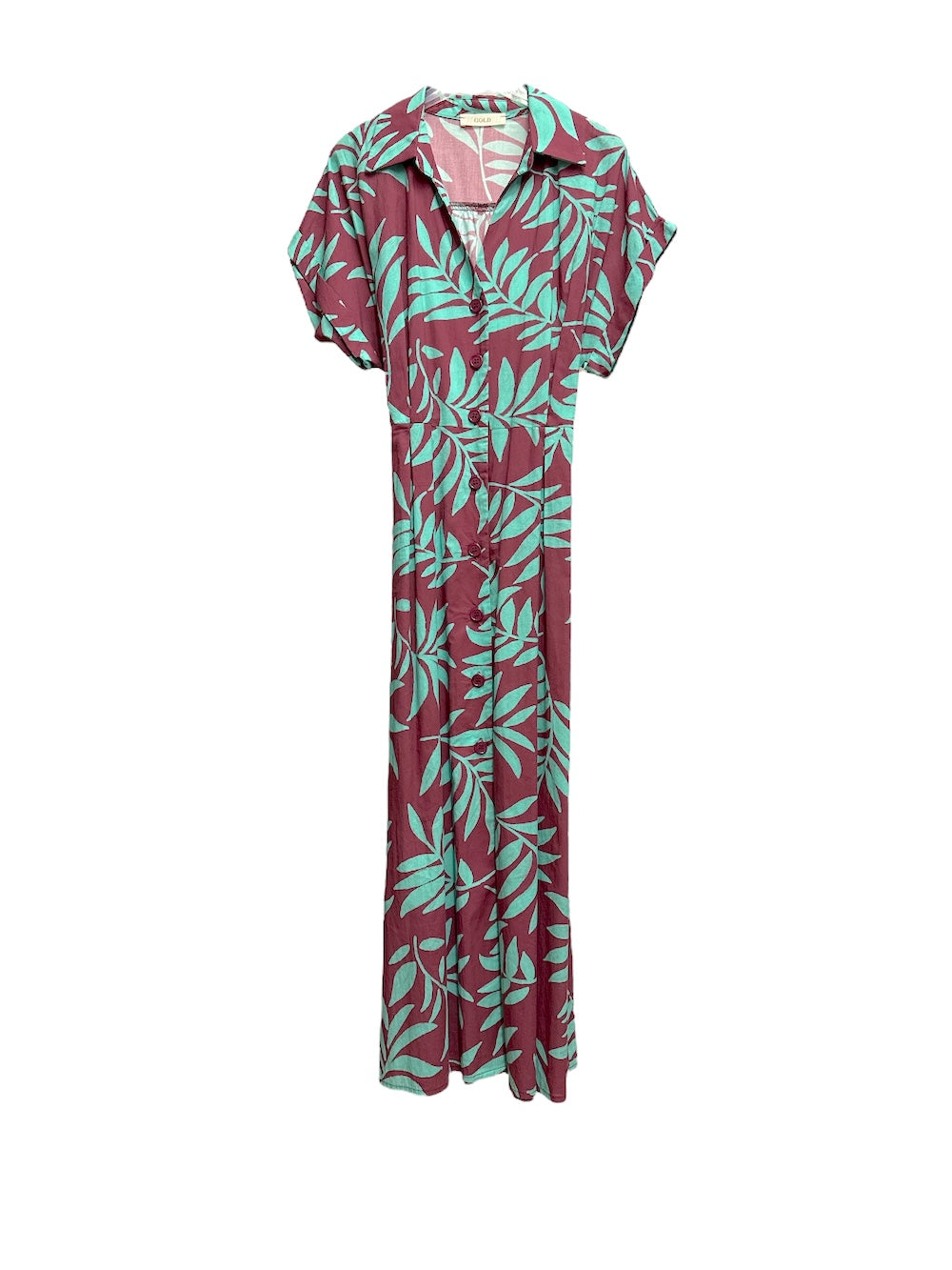 Gold chocolate chemiser dress