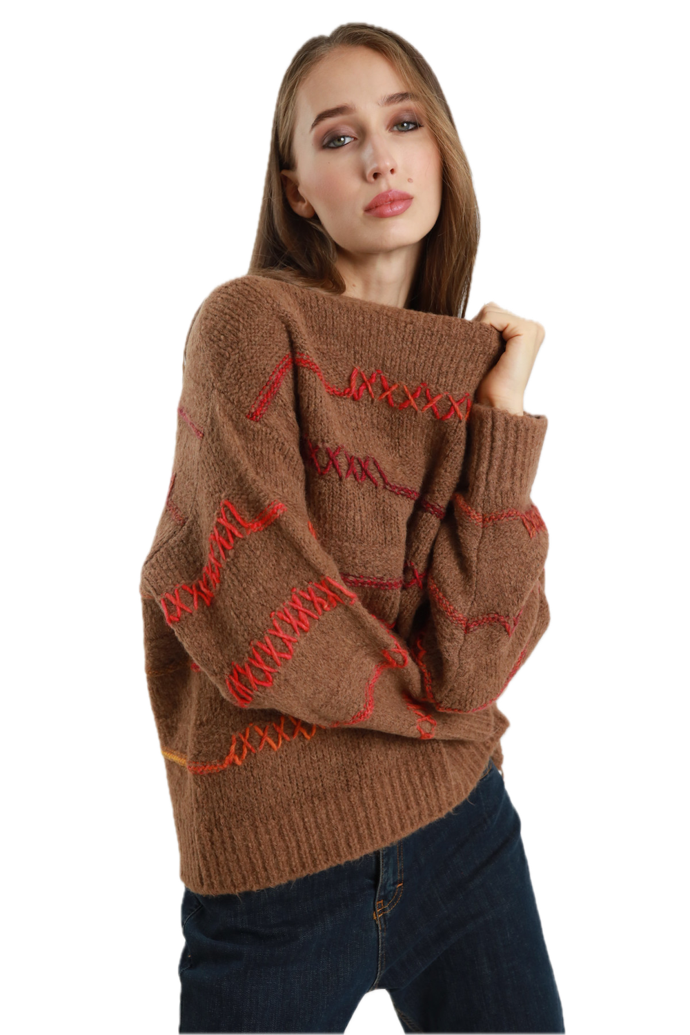 Susy Mix tobacco pullover