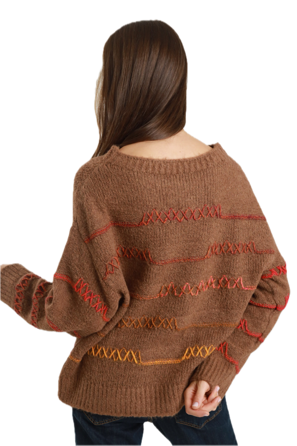 Susy Mix tobacco pullover