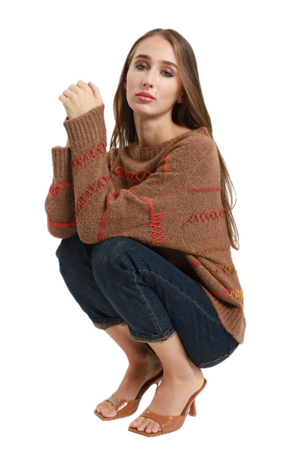 Susy Mix tobacco pullover