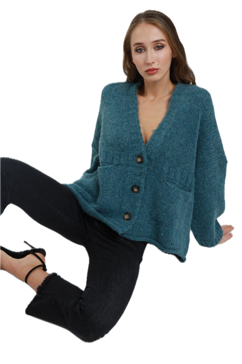 Susy Mix green cardigan