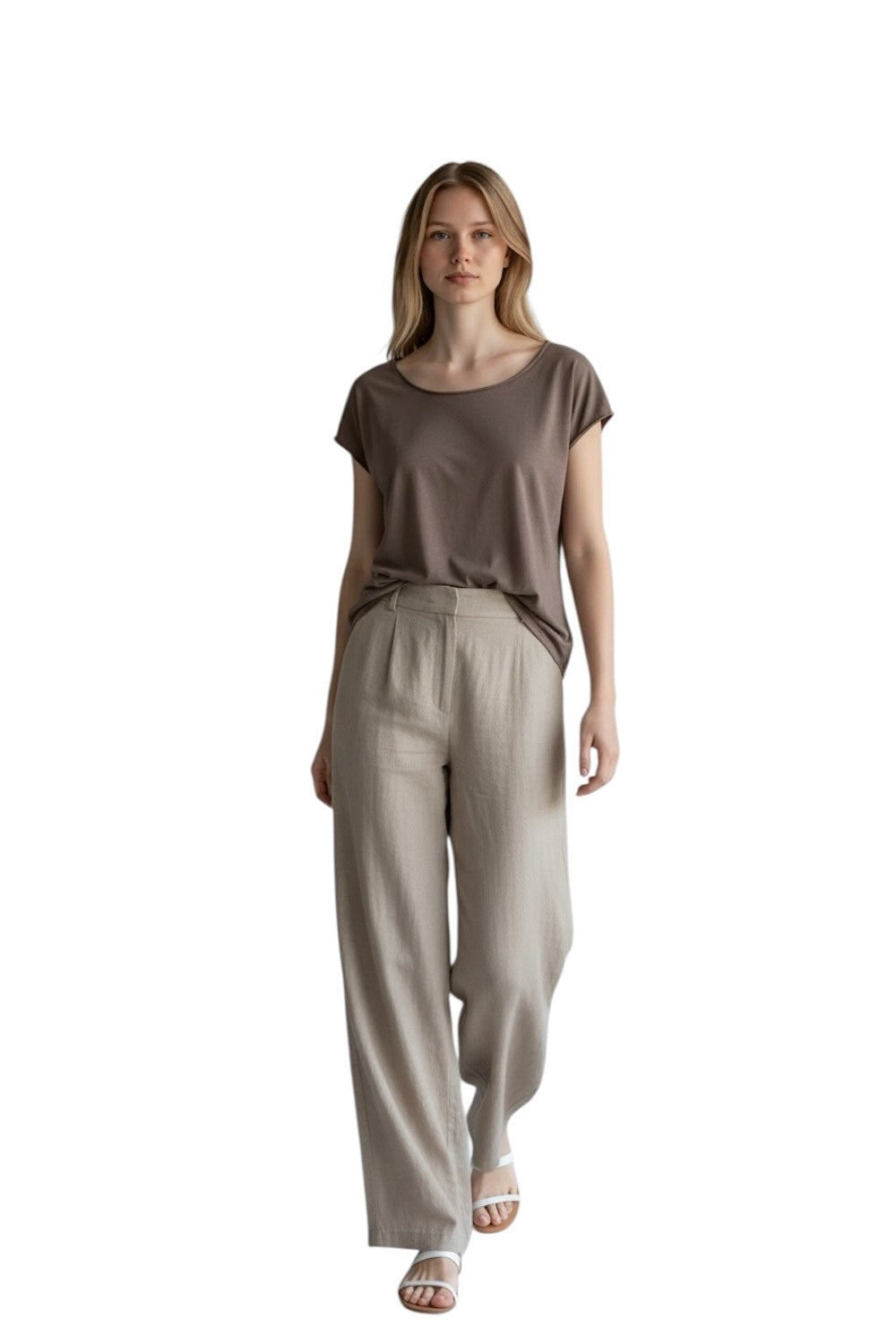 Le îls brown t-shirt