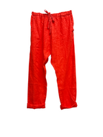 Le îls red pants