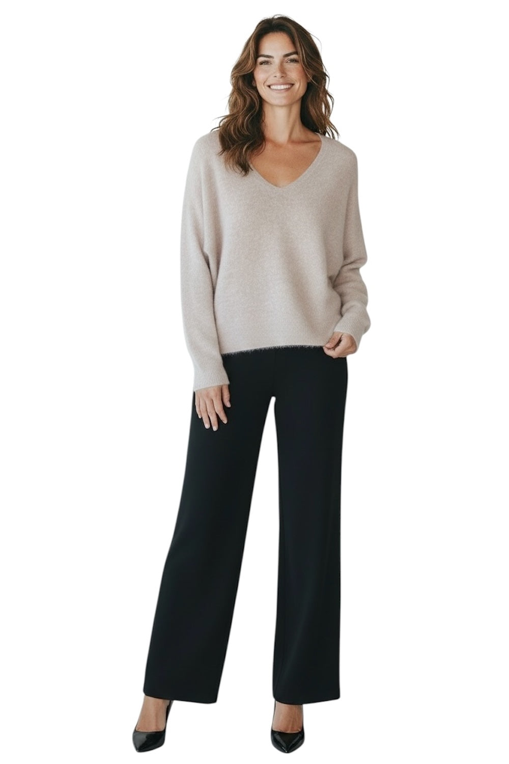Le îls beige pullover
