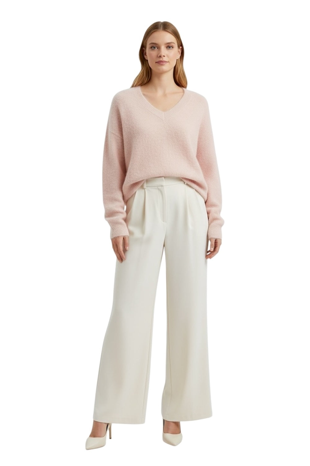 Le îls light rosa pullover