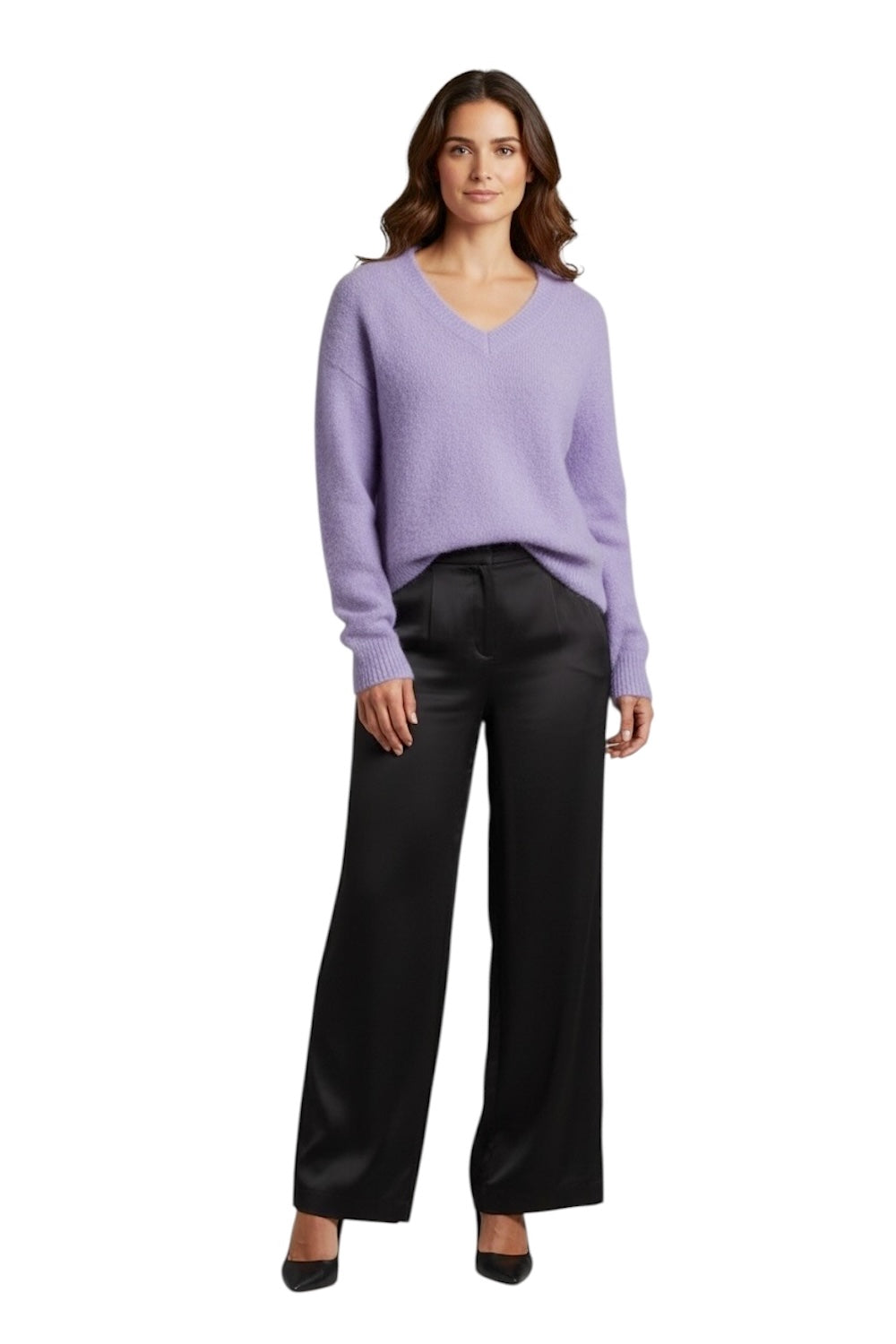 Le îls lilac pullover