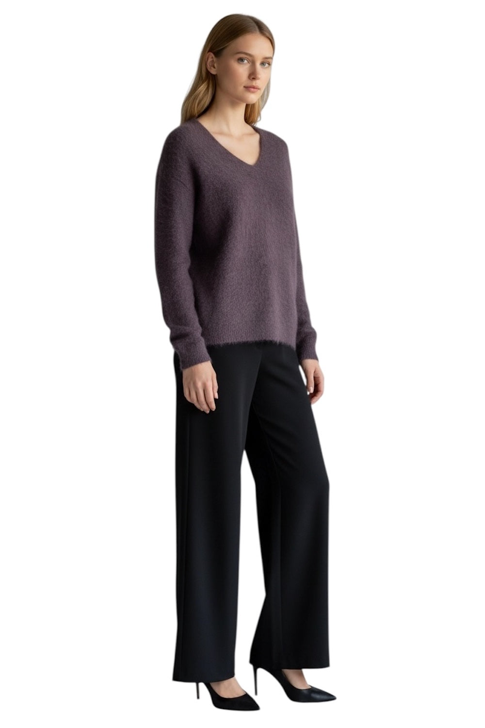 Le îls dark brown pullover