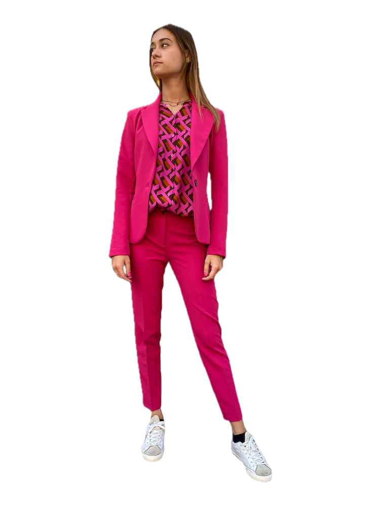 Maryley fuchsia slim pants