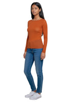 Le îls rust cashmere t-shirt