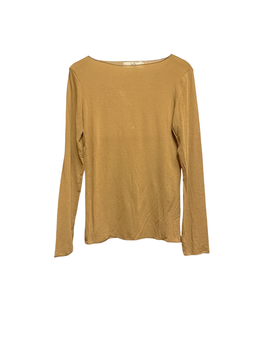 Le îls camel cashmere t-shirt