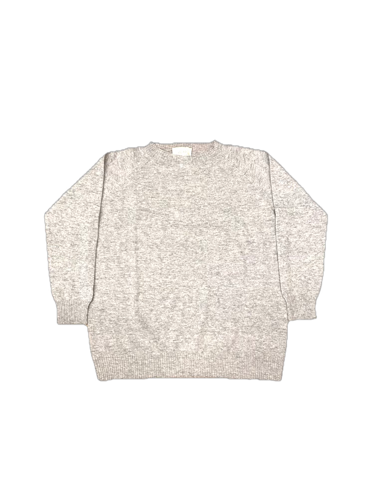 Vicolo long light grey cashmere pullover