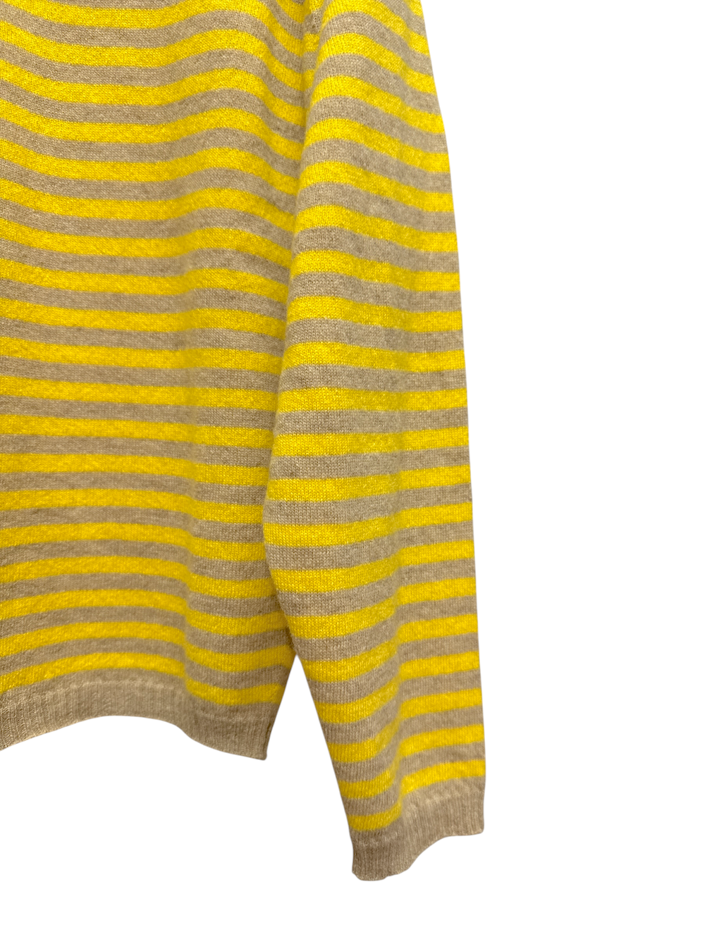 Vicolo camel yellow line pullover