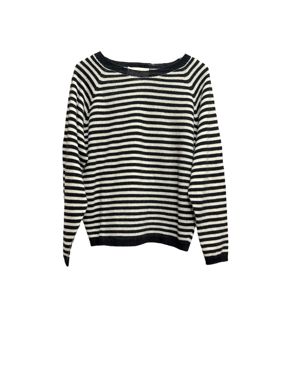Vicolo light grey black line pullover