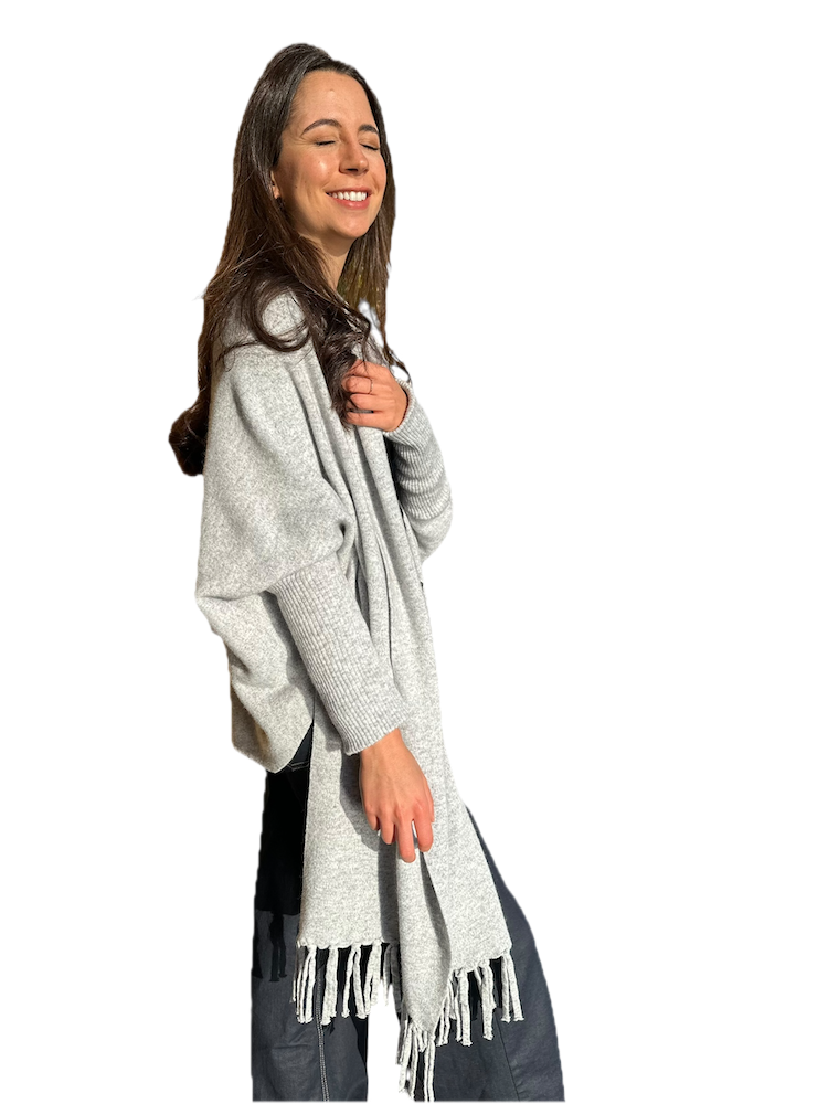 Vicolo grey cardigan