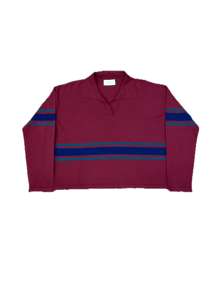 Vicolo bordeaux sweater