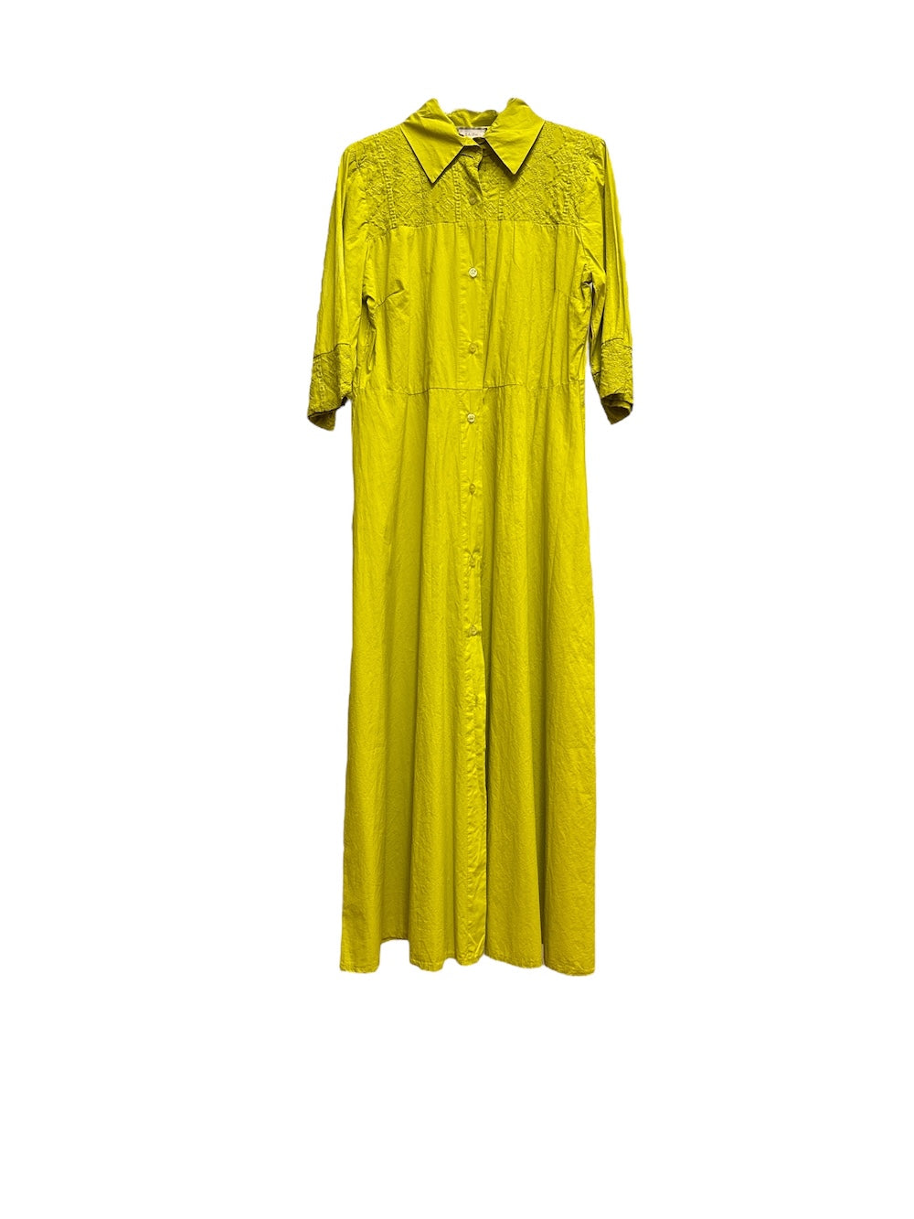 Saiph lime long dress